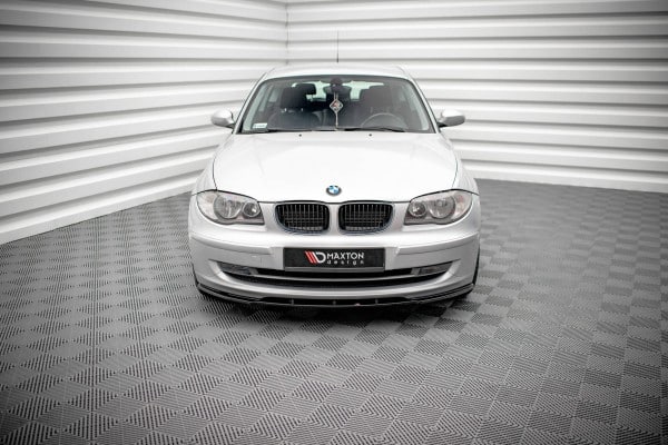 MAXTON DESIGN - Spoiler pod predný nárazník V.2 vhodné pre BMW 1 E81 FACELIFT ,Čierny lesk – Obrázok 2