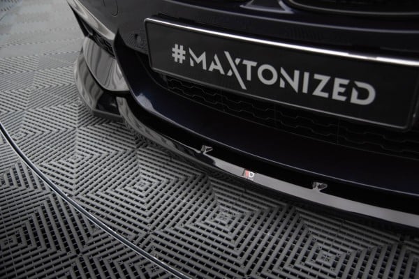 MAXTON DESIGN - Spoiler pod predný nárazník V.2 vhodné pre BMW 4 GRAN COUPE M-PACK F36 ,Čierny lesk – Obrázok 4