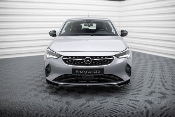 MAXTON DESIGN - Spoiler pod predný nárazník OPEL CORSA F ( MK6), Čierny lesk – Obrázok 2