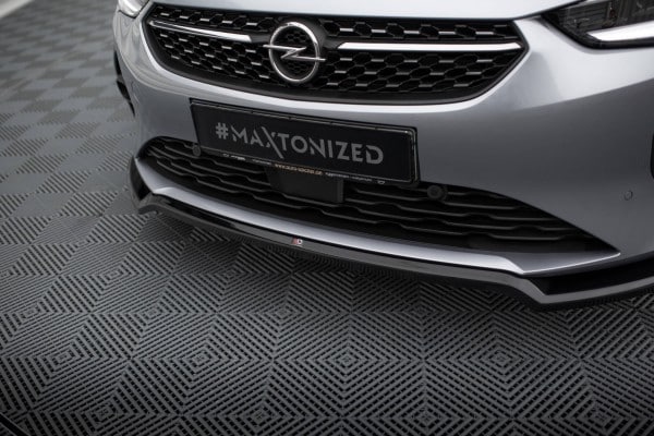 MAXTON DESIGN - Spoiler pod predný nárazník OPEL CORSA F ( MK6), Čierny lesk – Obrázok 4
