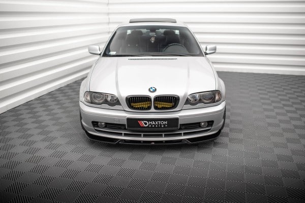 MAXTON DESIGN - Spoiler pod predný nárazník vhodné pre BMW 3 COUPE E46 ,Čierny lesk – Obrázok 2