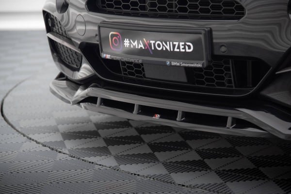 MAXTON DESIGN - Spoiler pod predný nárazník V.3 vhodné pre BMW X5 M-PACK F15, Čierny lesk – Obrázok 3