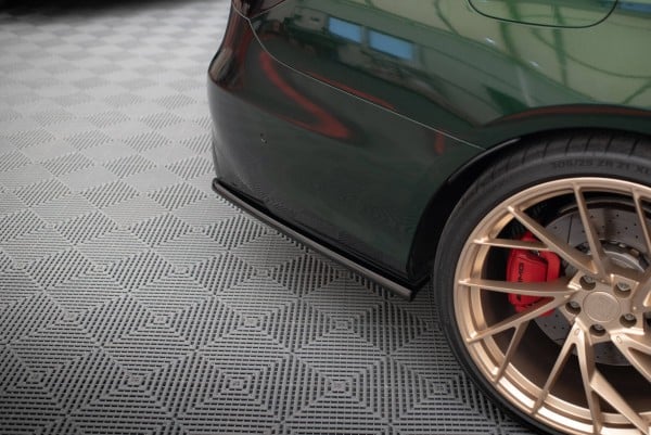 MAXTON DESIGN - Bočné spojlere pod zadný nárazník MERCEDES-AMG E63 W213 FACELIFT, Čierny lesk – Obrázok 2