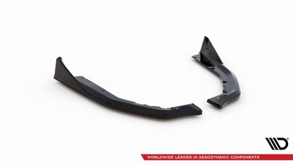 MAXTON DESIGN - Bočné spojlere zadného nárazník CSL LOOK vhodné pre BMW M4 G82  Čierny lesk – Obrázok 5