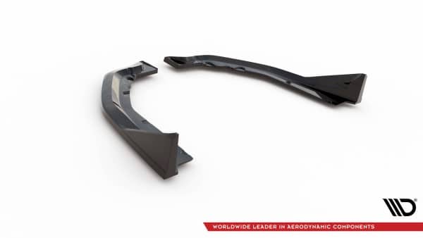 MAXTON DESIGN - Bočné spojlere zadného nárazník CSL LOOK vhodné pre BMW M4 G82  Čierny lesk – Obrázok 6