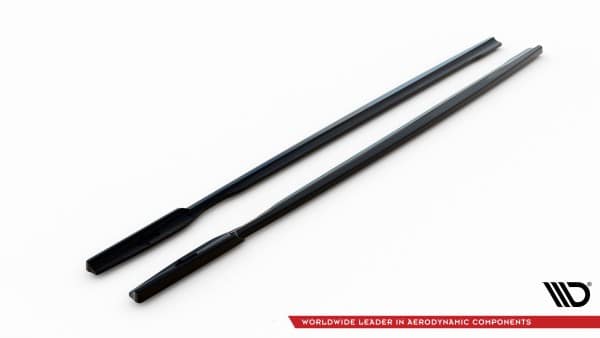 MAXTON DESIGN - Lišty pod bočné prahy vhodné pre BMW 1 M-PACK E87 FACELIFT, Čierny lesk – Obrázok 5