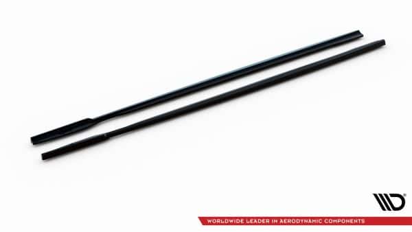 MAXTON DESIGN - Lišty pod bočné prahy vhodné pre BMW 1 M-PACK E87 FACELIFT, Čierny lesk – Obrázok 6