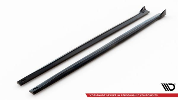 MAXTON DESIGN - Lišty pod bočné prahy  vhodné pre BMW 4 GRAN COUPE M-PACK F36 ,Čierny lesk – Obrázok 5