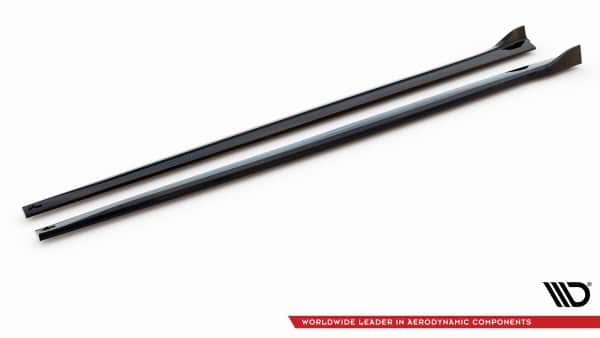 MAXTON DESIGN - Lišty pod bočné prahy  vhodné pre BMW 4 GRAN COUPE M-PACK F36 ,Čierny lesk – Obrázok 6