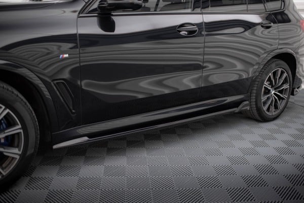 MAXTON DESIGN -Lišty pod bočné prahy vhodné pre BMW X5 M-PACK G05, Čierny lesk – Obrázok 4