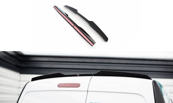 MAXTON DESIGN - Spoiler kufra MERCEDES-BENZ CITAN MK1 ,Čierny lesk