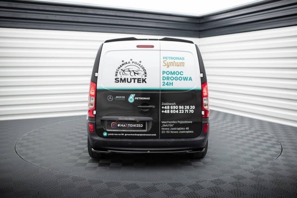 MAXTON DESIGN - Spoiler kufra MERCEDES-BENZ CITAN MK1 ,Čierny lesk – Obrázok 4