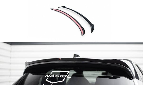 MAXTON DESIGN - Predlženie spoilera TOYOTA YARIS GR SPORT MK4, Čierny lesk