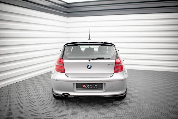 MAXTON DESIGN - Predlženie spoilera V.2 vhodné pre BMW 1 E81 FACELIFT ,Čierny lesk – Obrázok 2