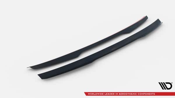 MAXTON DESIGN - Spoiler kufra  V.2 vhodné pre BMW 3 COUPE E46 Čierny lesk – Obrázok 5