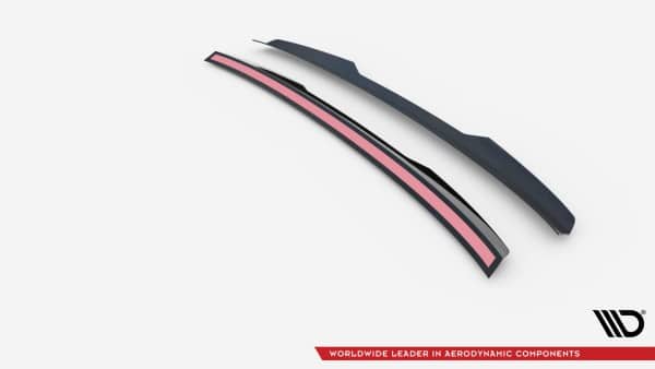 MAXTON DESIGN - Spoiler kufra  V.2 vhodné pre BMW 3 COUPE E46 Čierny lesk – Obrázok 6
