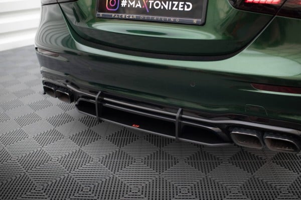 MAXTON DESIGN - Difúzor zadného nárazníka MERCEDES-AMG E63 W213 FACELIFT, Čierny mat – Obrázok 3