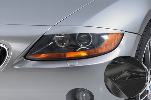 Scheinwerferblenden Carbon Look fĂĽr BMW Z4 E85/E86 SB143-C