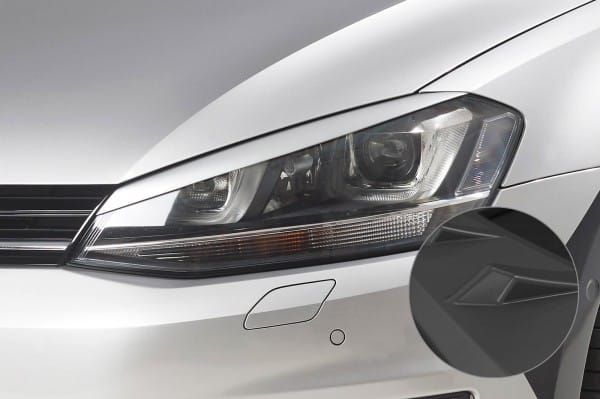 Mračítka pre VW Golf 7 (Typ AU) SB191, Čierna matná