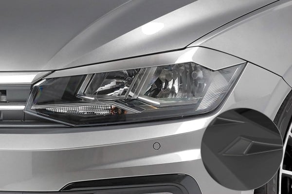 Mračítka pre VW Polo VI (Typ AW) SB287, Čierna matná