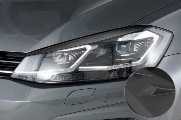Mračítka pre VW Golf 7 (Typ AU) SB304, Čierna matná