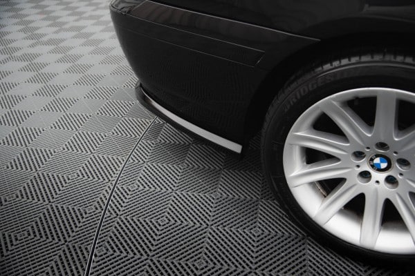 MAXTON DESIGN - Spoiler zadného nárazníka vhodné pre BMW 7 E65, Čierny lesk – Obrázok 5