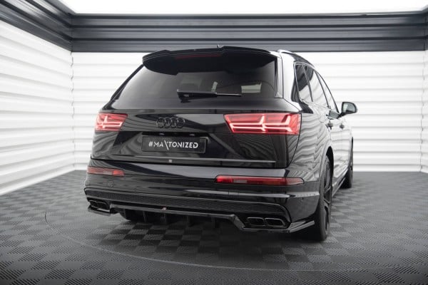 MAXTON DESIGN - Spoiler pod zadný nárazník , AUDI SQ7 MK22 ,Čierny lesk – Obrázok 2
