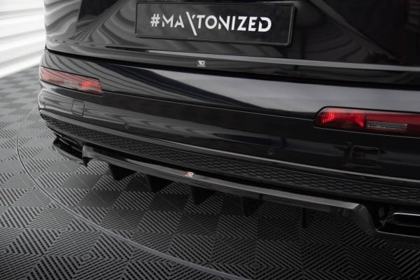 MAXTON DESIGN - Spoiler pod zadný nárazník , AUDI SQ7 MK22 ,Čierny lesk – Obrázok 3