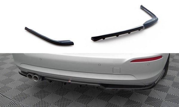 MAXTON DESIGN -Spoiler pod zadný nárazník, vhodné pre BMW 3 GT F34 FACELIFT , Čierny lesk