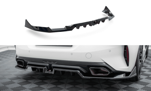 MAXTON DESIGN - Spoiler pod zadný nárazník , vhodné pre BMW Z4 M40I FACELIFT, Čierny lesk