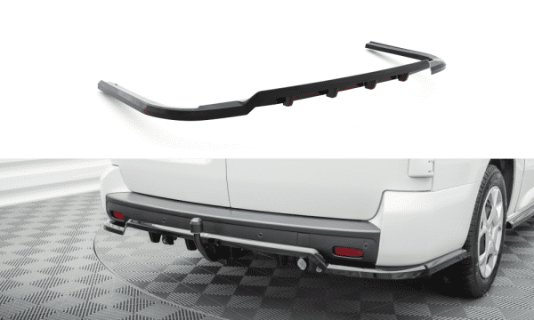 MAXTON DESIGN - Spoiler pod zadný nárazník CITROEN JUMPY MK3, Čierny lesk