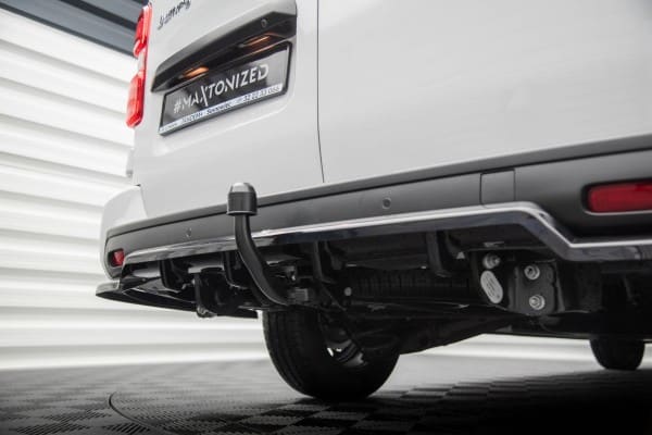 MAXTON DESIGN - Spoiler pod zadný nárazník CITROEN JUMPY MK3, Čierny lesk – Obrázok 4