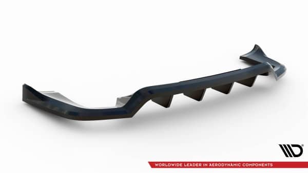 MAXTON DESIGN - Spoiler pod zadný nárazník, PORSCHE CAYENNE MK2 FACELIFT, Čierny lesk – Obrázok 7