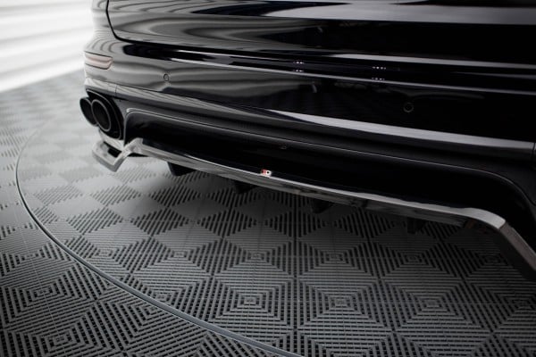 MAXTON DESIGN - Spoiler pod zadný nárazník, PORSCHE CAYENNE MK2 FACELIFT, Čierny lesk – Obrázok 3