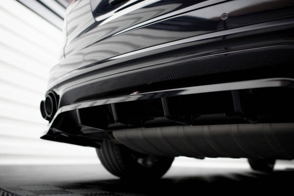 MAXTON DESIGN - Spoiler pod zadný nárazník, PORSCHE CAYENNE MK2 FACELIFT, Čierny lesk – Obrázok 6