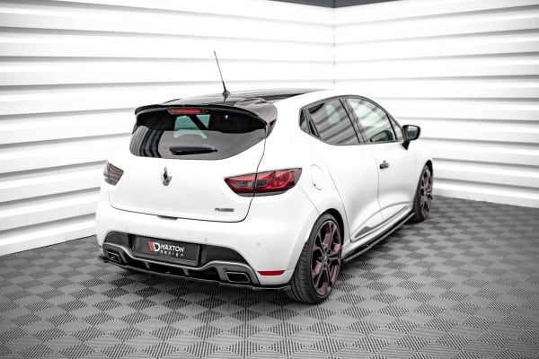 MAXTON DESIGN - Spoiler pod zadný nárazník RENAULT CLIO RS MK4, Čierny lesk – Obrázok 2