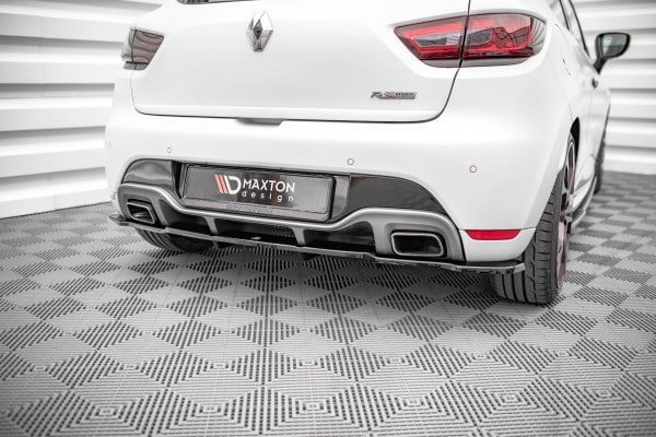 MAXTON DESIGN - Spoiler pod zadný nárazník RENAULT CLIO RS MK4, Čierny lesk – Obrázok 5