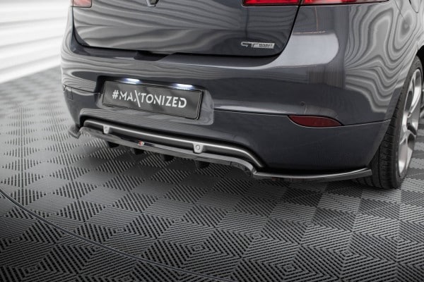 MAXTON DESIGN - Spoiler pod zadný nárazník  , RENAULT MEGANE GT MK3 FACELIFT, Čierny lesk – Obrázok 6