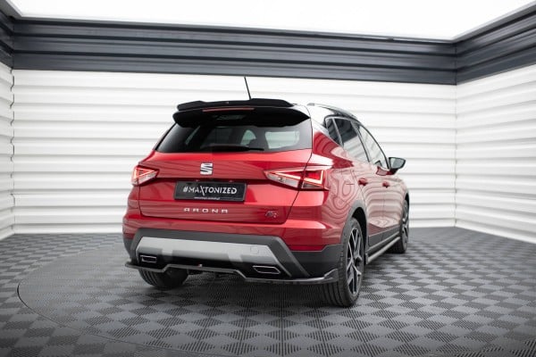 MAXTON DESIGN - Spoiler pod zadný nárazník SEAT ARONA FR MK1, Čierny lesk – Obrázok 2