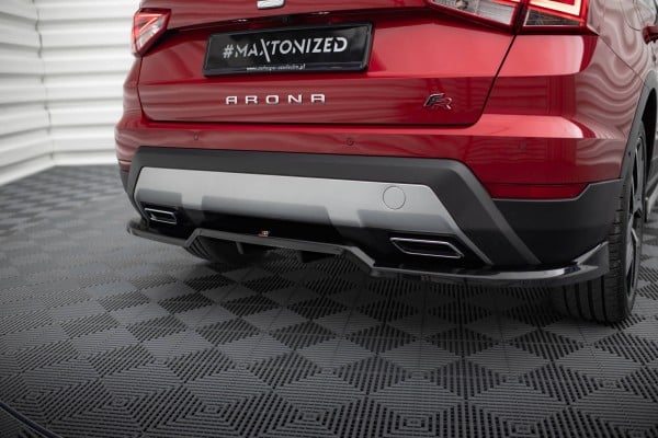 MAXTON DESIGN - Spoiler pod zadný nárazník SEAT ARONA FR MK1, Čierny lesk – Obrázok 4