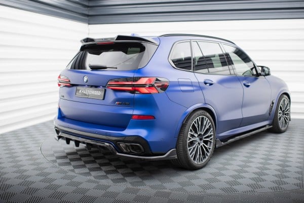 MAXTON DESIGN - Spoiler pod zadný nárazník V.2 , vhodné pre BMW X5 M-PACK G05 FACELIFT, Čierny lesk – Obrázok 3