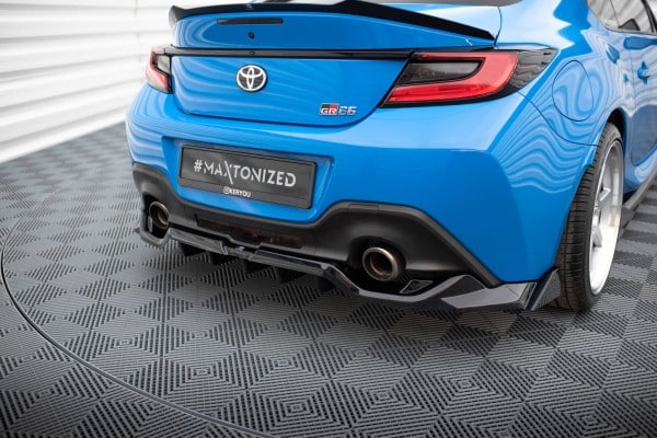 MAXTON DESIGN - Spoiler pod zadný nárazník V.3,TOYOTA GR86 MK1, Čierny lesk – Obrázok 3