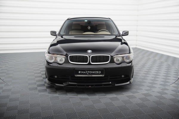 MAXTON DESIGN - Spoiler predného nárazníka vhodné pre BMW 7 E65, Čierny lesk – Obrázok 3