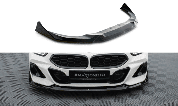 MAXTON DESIGN - Spoiler pod predný nárazník , vhodné pre BMW Z4 M40I / M-PACK G29 FACELIFT, Čierny lesk