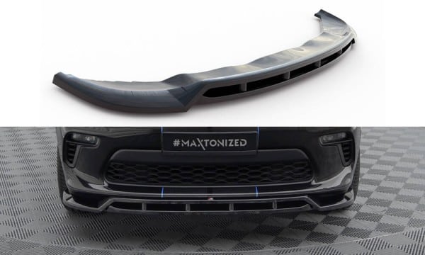 MAXTON DESIGN - Spoiler pod predný nárazník ,DODGE DURANGO MK3 FACELIFT , Čierny lesk