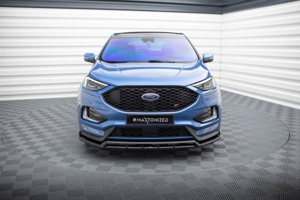 MAXTON DESIGN - Spoiler predného nárazníka FORD EDGE ST MK2, Čierny lesk – Obrázok 2