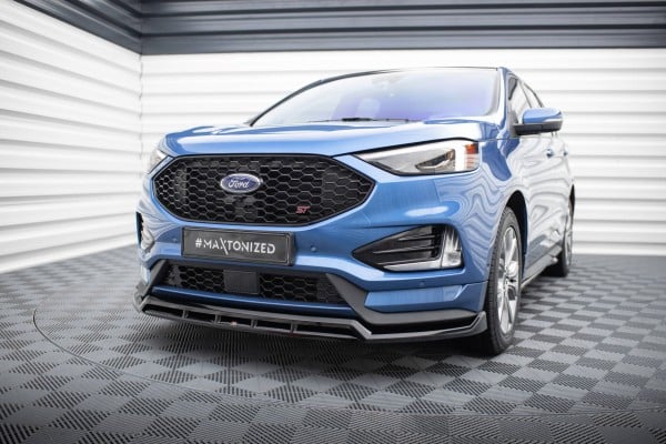 MAXTON DESIGN - Spoiler predného nárazníka FORD EDGE ST MK2, Čierny lesk – Obrázok 5