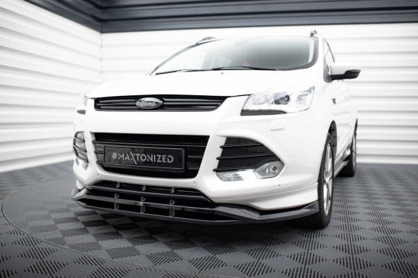 MAXTON DESIGN - Spoiler pod predný nárazník ,FORD KUGA ST-LINE MK2, Čierny lesk – Obrázok 3