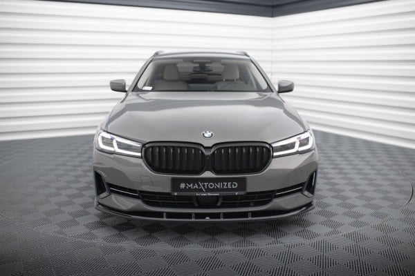 MAXTON DESIGN - Spoiler pod predný nárazník vhodné pre BMW 5 G30 / G31 FACELIFT, Čierny lesk – Obrázok 2