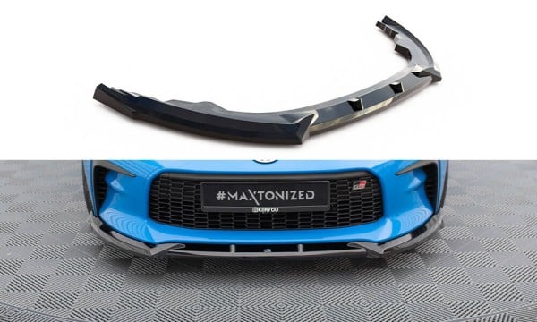 MAXTON DESIGN - Spoiler pod predný nárazník V.1 ,TOYOTA GR86 MK1, Čierny lesk
